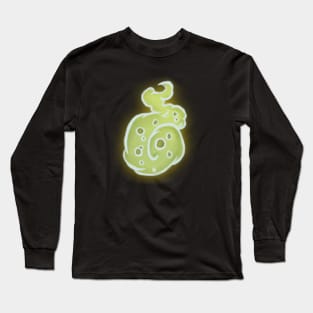 Ghost Flame Gold Long Sleeve T-Shirt